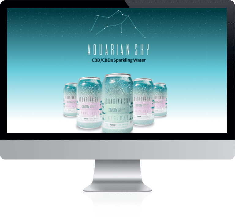 Aquarian Sky Water Website Example