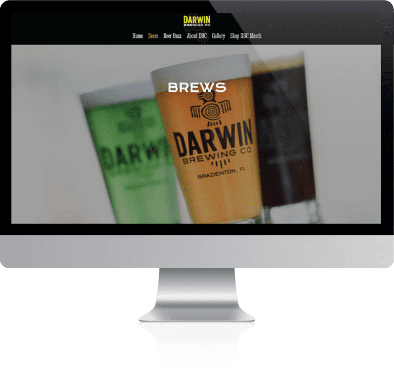 Darwin Brewery Website