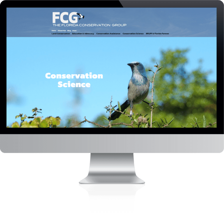 Florida Conservation Group Website Example