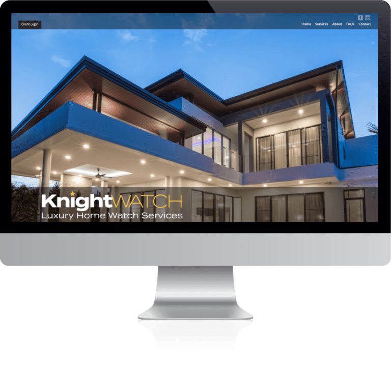 Knight Home Watch Website Example