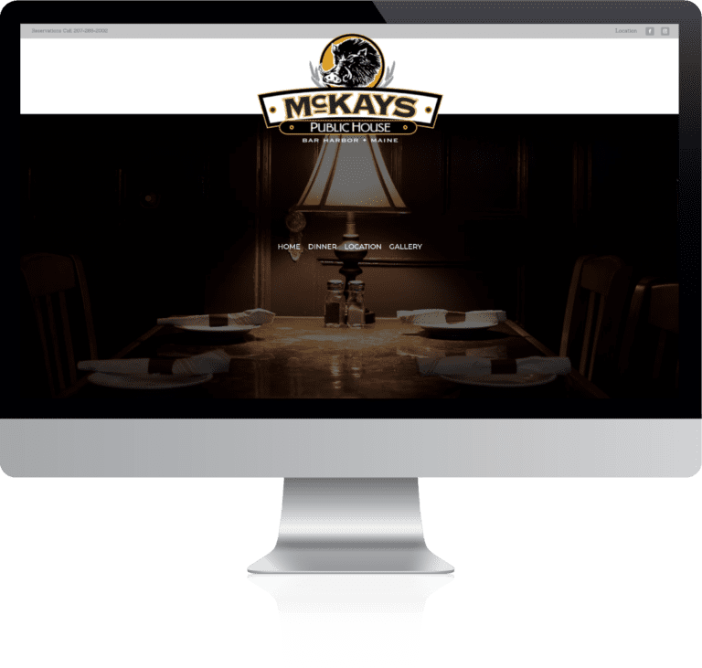 McKay's Public House Website Example