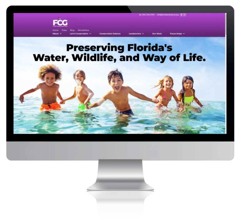 Florida Conservation Group Website Screenshot